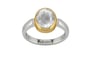 Goldcollet Ceylon White Sapphire Ring Limited Quality (R6)