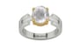 GoldCollet Ceylon White Sapphire Ring Limited Quality (R8)