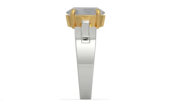 GoldCollet Ceylon White Sapphire Ring Prime Quality (R8)