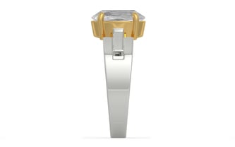 GoldCollet Ceylon White Sapphire Ring Rare Quality (R8)