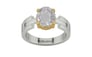 GoldCollet Ceylon White Sapphire Ring Rare Quality (R8)
