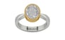 GoldCollet Ceylon White Sapphire Ring Rare Quality (R9)