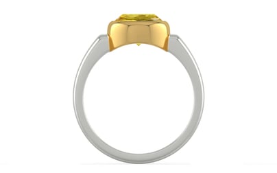 Goldcollet Ceylon Yellow Sapphire Ring Limited Quality (R6)