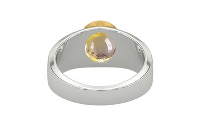 GoldCollet Ceylon Yellow Sapphire Ring Prime Quality (R10)