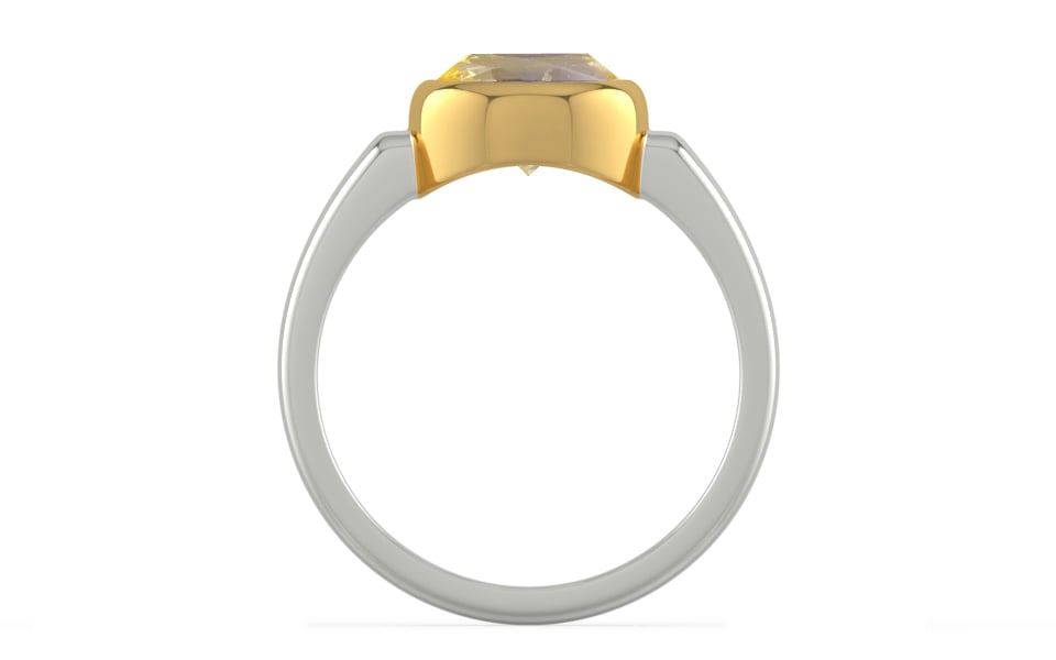 Goldcollet Ceylon Yellow Sapphire Ring Prime Quality (R6)