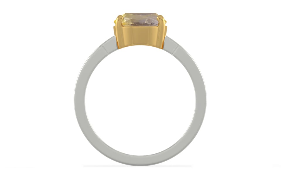 GoldCollet Ceylon Yellow Sapphire Ring Prime Quality (R8)