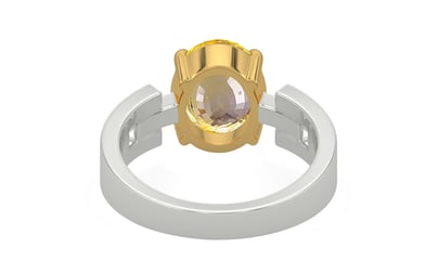 GoldCollet Ceylon Yellow Sapphire Ring Prime Quality (R8)