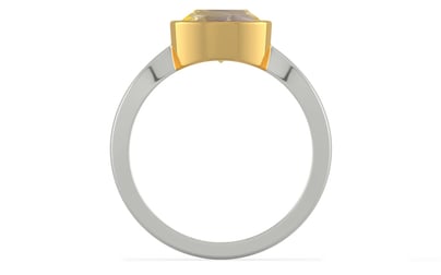 GoldCollet Ceylon Yellow Sapphire Ring Prime Quality (R9)