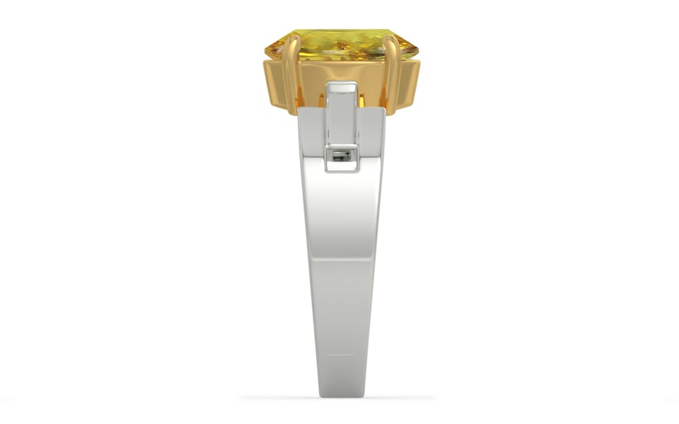 GoldCollet Ceylon Yellow Sapphire Ring Rare Quality (R8)