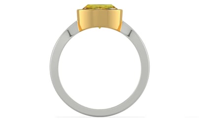 GoldCollet Ceylon Yellow Sapphire Ring Rare Quality (R9)