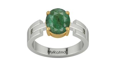 GoldCollet Emerald Ring Fine Quality (R8)