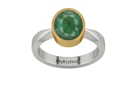 GoldCollet Emerald Ring Fine Quality (R9)