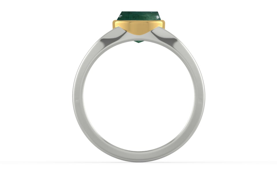 GoldCollet Emerald Ring Prime Quality (R10)