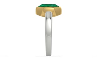 Goldcollet Emerald Ring Rare Quality (R6)