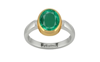 Goldcollet Emerald Ring Rare Quality (R6)