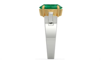 GoldCollet Emerald Ring Rare Quality (R8)