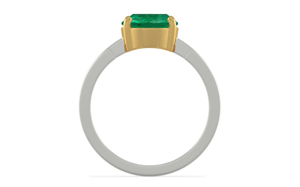 GoldCollet Emerald Ring Rare Quality (R8)