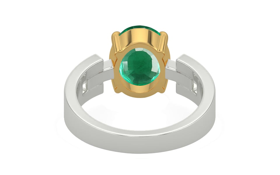 GoldCollet Emerald Ring Rare Quality (R8)