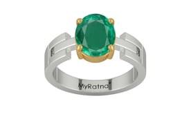 GoldCollet Emerald Ring Rare Quality (R8)