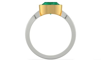 GoldCollet Emerald Ring Rare Quality (R9)
