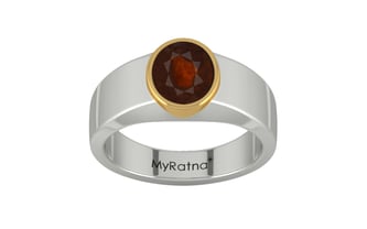 GoldCollet Hessonite Garnet Ring Fine Quality (R10)