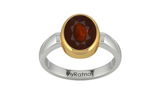 Goldcollet Hessonite Garnet Ring Fine Quality (R6)