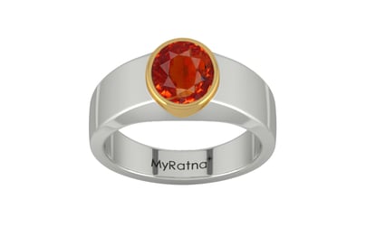 GoldCollet Hessonite Garnet Ring Limited Quality (R10)