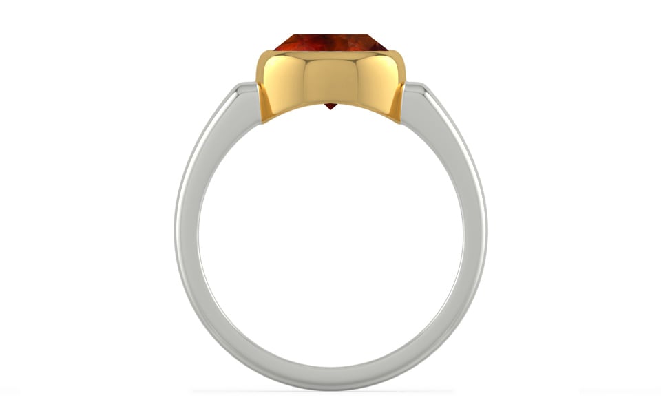 Goldcollet Hessonite Garnet Ring Limited Quality (R6)