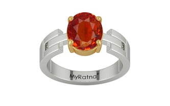GoldCollet Hessonite Garnet Ring Limited Quality (R8)