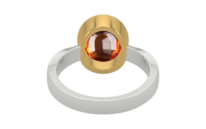 GoldCollet Hessonite Garnet Ring Limited Quality (R9)