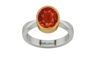 GoldCollet Hessonite Garnet Ring Limited Quality (R9)