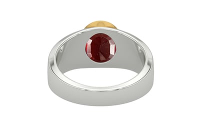 GoldCollet Hessonite Garnet Ring Prime Quality (R10)