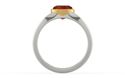 GoldCollet Hessonite Garnet Ring Rare Quality (R10)