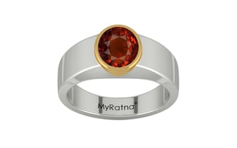 GoldCollet Hessonite Garnet Ring Rare Quality (R10)