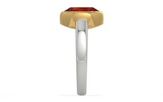 Goldcollet Hessonite Garnet Ring Rare Quality (R6)