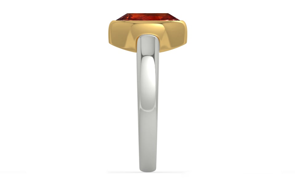 Goldcollet Hessonite Garnet Ring Rare Quality (R6)