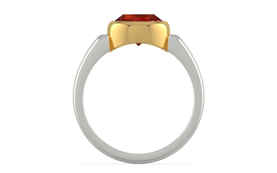 Goldcollet Hessonite Garnet Ring Rare Quality (R6)