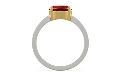 GoldCollet Hessonite Garnet Ring Rare Quality (R8)