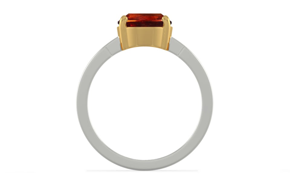 GoldCollet Hessonite Garnet Ring Rare Quality (R8)
