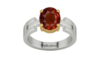 GoldCollet Hessonite Garnet Ring Rare Quality (R8)