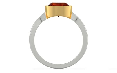 GoldCollet Hessonite Garnet Ring Rare Quality (R9)