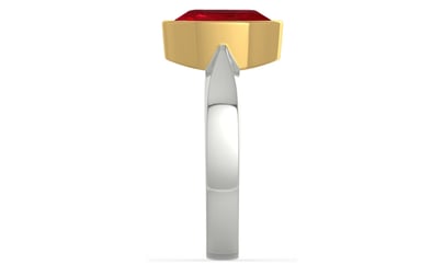 GoldCollet Ruby Ring Rare Quality (R9)