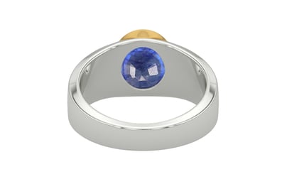 GoldCollet Thailand Blue Sapphire Ring Fine Quality (R10)