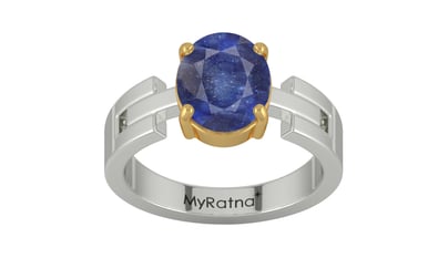 GoldCollet Thailand Blue Sapphire Ring Fine Quality (R8)