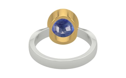 GoldCollet Thailand Blue Sapphire Ring Fine Quality (R9)