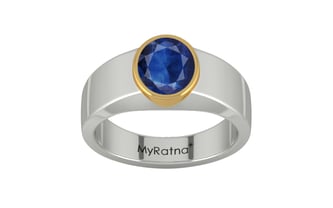 GoldCollet Thailand Blue Sapphire Ring Limited Quality (R10)