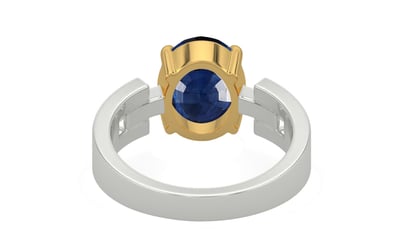 GoldCollet Thailand Blue Sapphire Ring Limited Quality (R8)