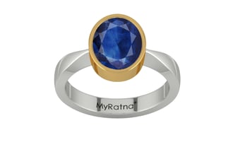 GoldCollet Thailand Blue Sapphire Ring Limited Quality (R9)