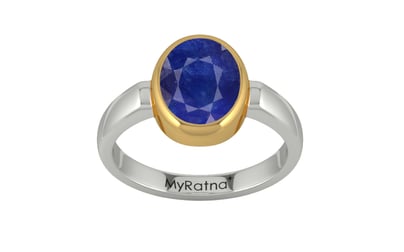 Goldcollet Thailand Blue Sapphire Ring Prime Quality (R6)