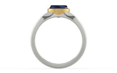 GoldCollet Thailand Blue Sapphire Ring Rare Quality (R10)